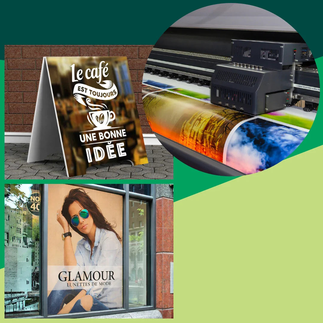 Signalisation, arts, graphiques : votre source de matériaux