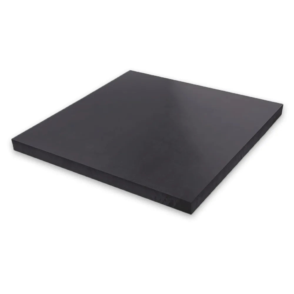 Feuille de plastique EPI noire Tecanyl VH2